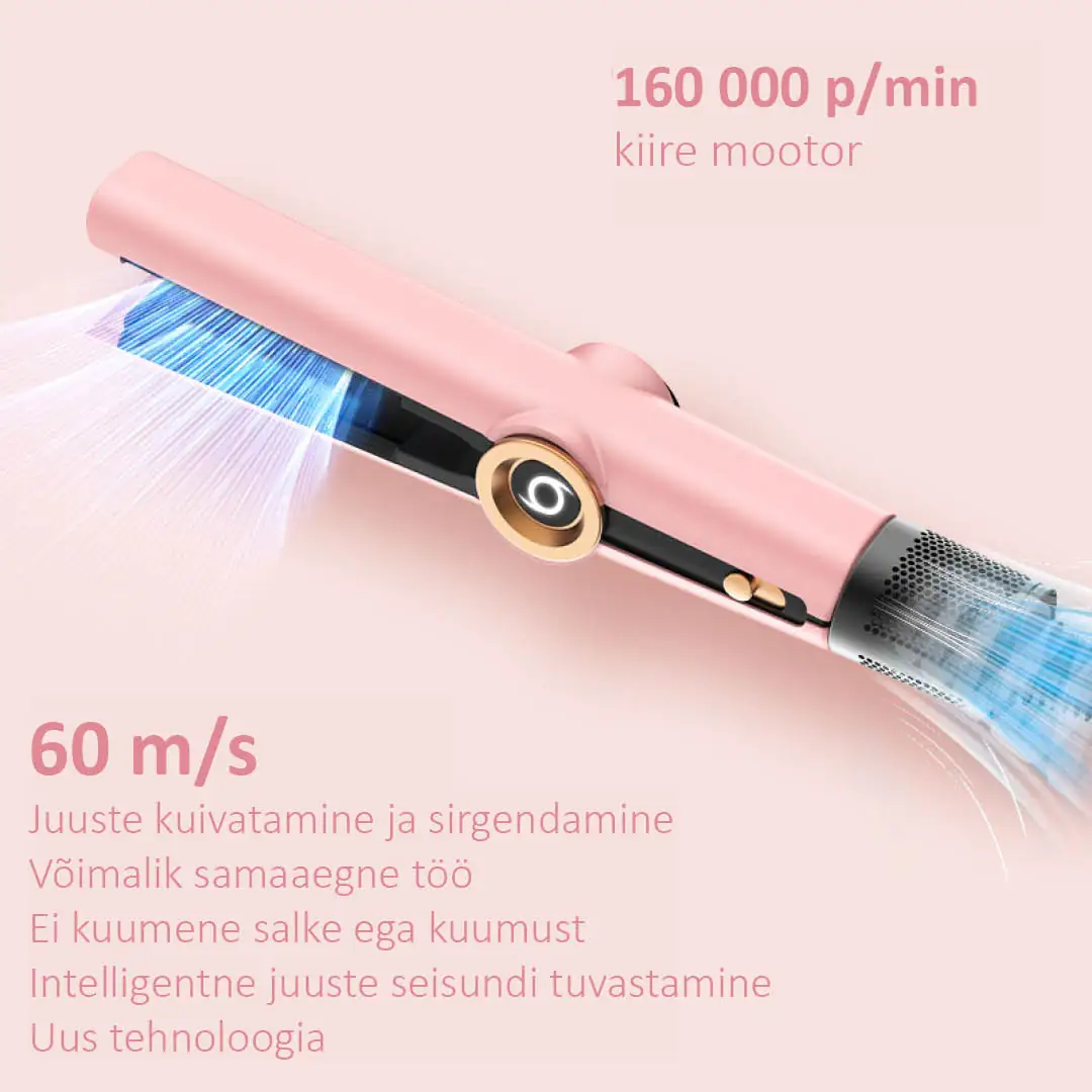 Daiwall AirStrait DF-08 juuksesirgendaja võimas mootor ja efektiivsus